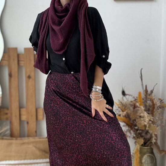 Saia Cetim Animal Print – vista 6