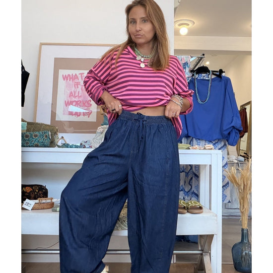 Calças Baggy Dark Jeans – vista 3