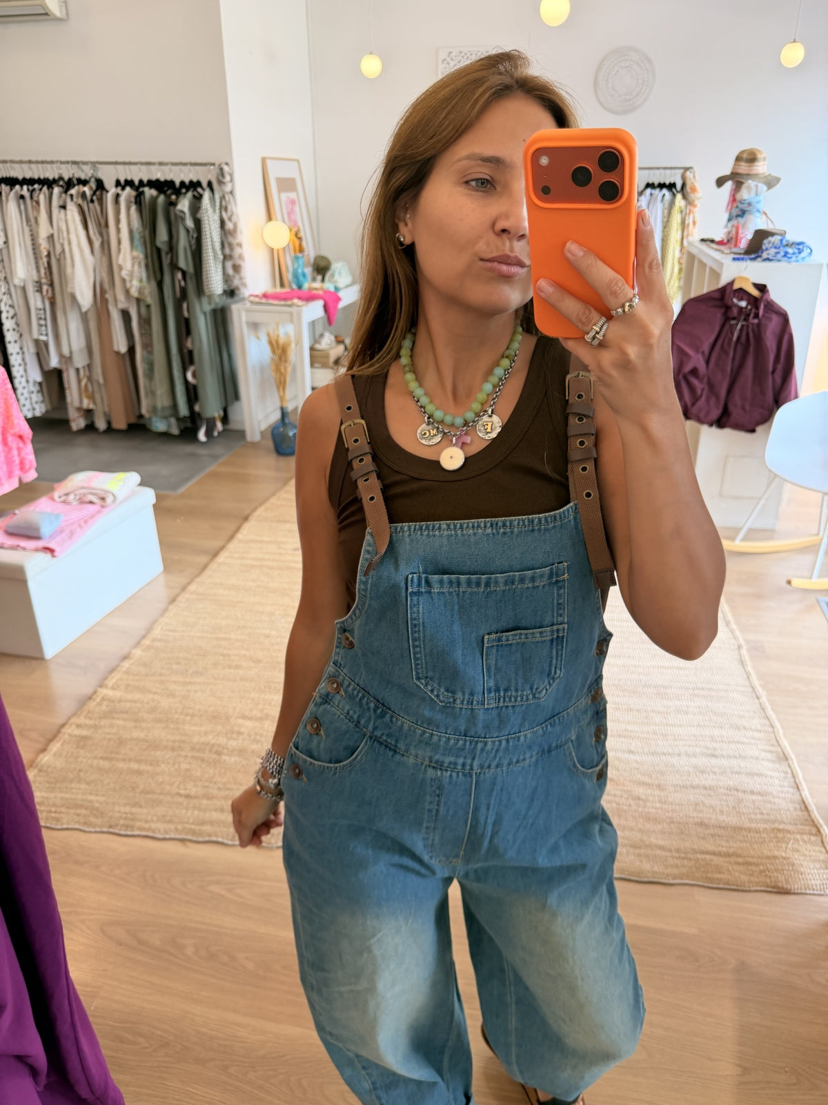Jardineiras Jeans Washed
