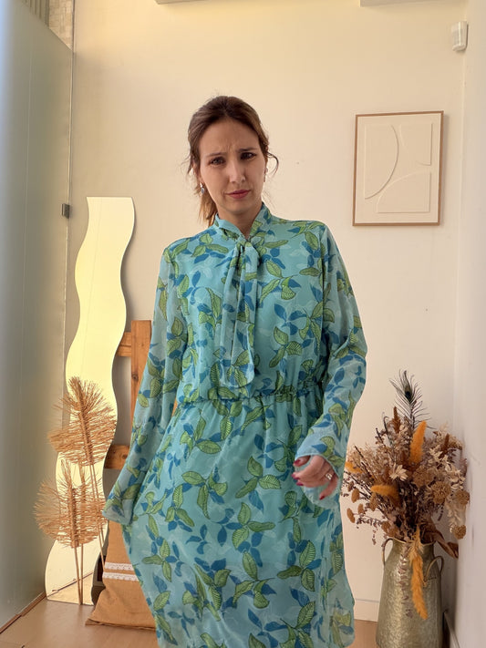 Vestido Folhas