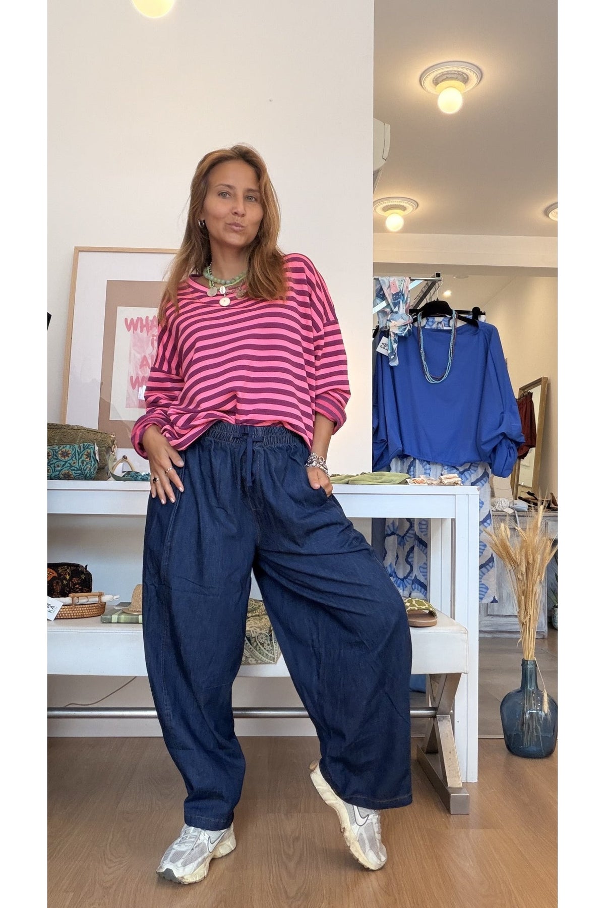 Calças Baggy Dark Jeans – vista 7
