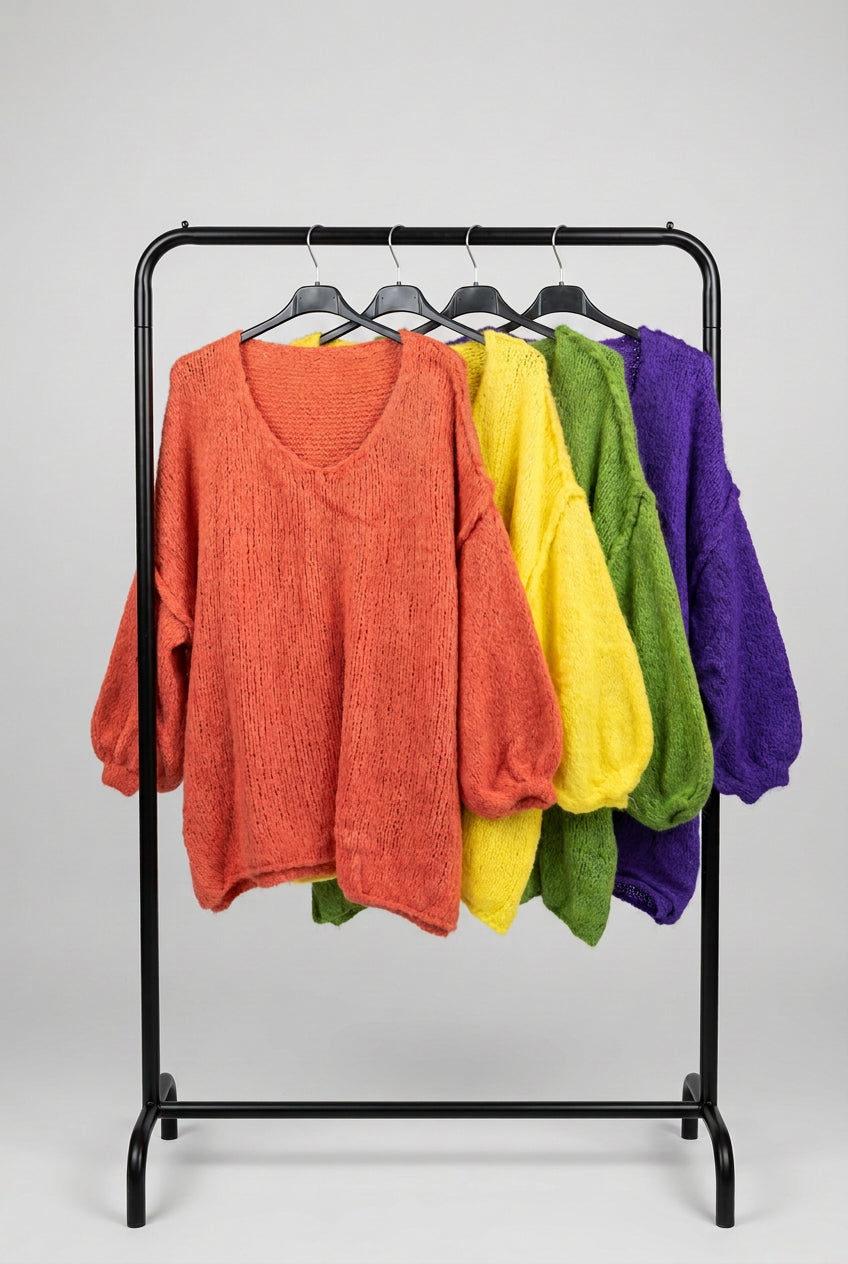 Camisolão Oversize Tricot Fofo – vista 10