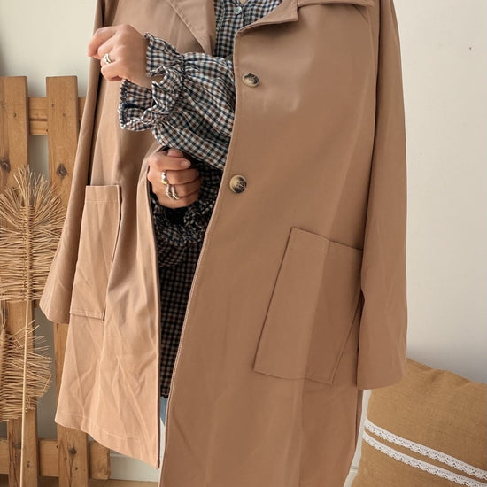 Casaco Curto Trench