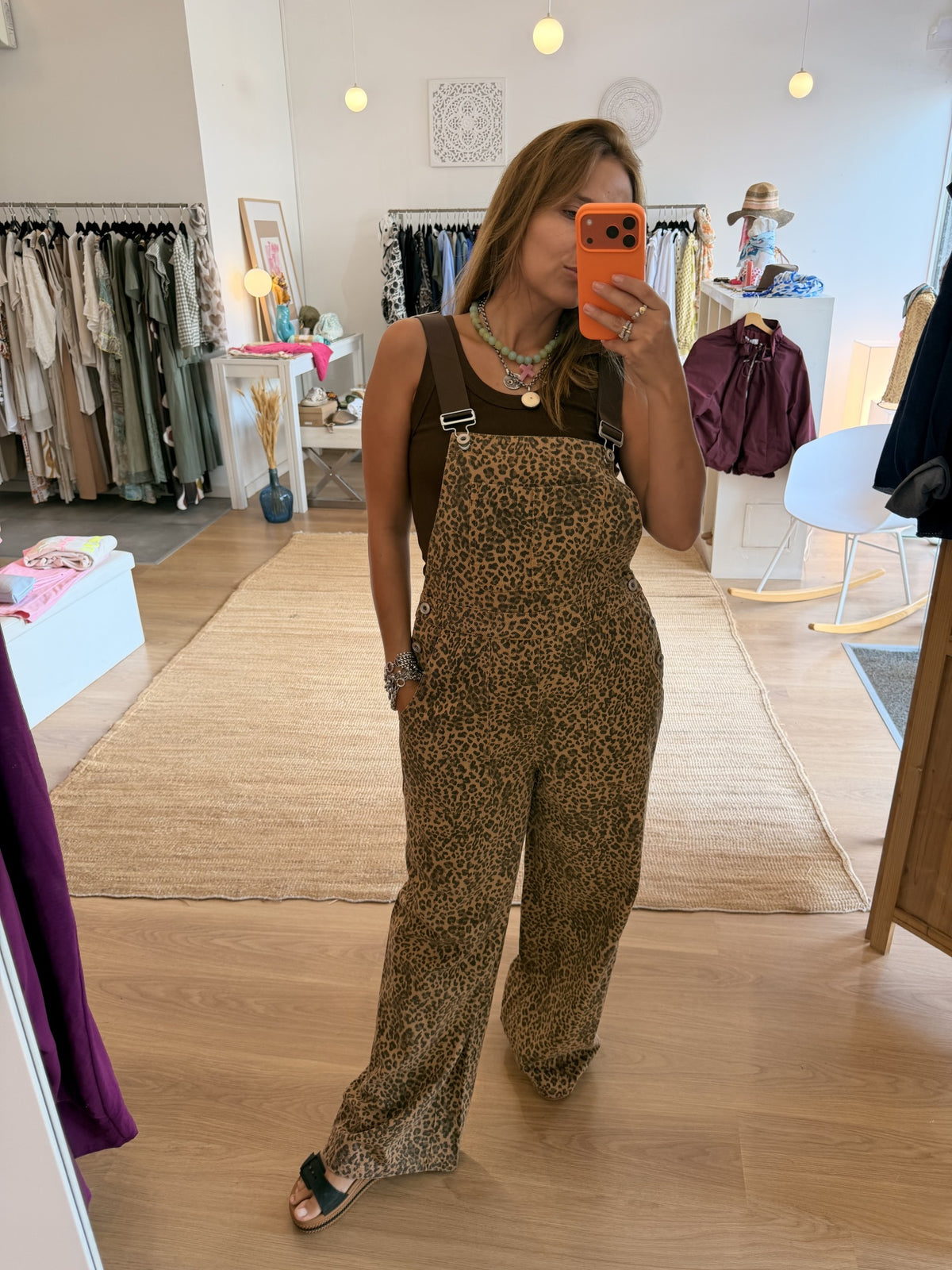 Jardineiras Leopardo