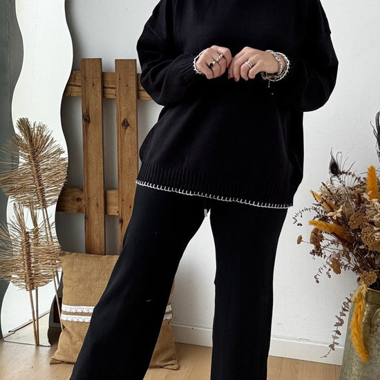 Conjunto Malha Meia Gola – vista 2