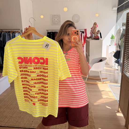 T-shirt Iconic Neon