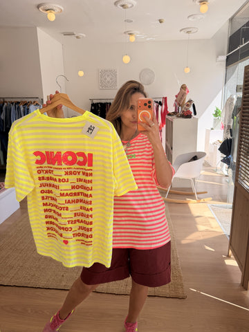 T-shirt Iconic Neon