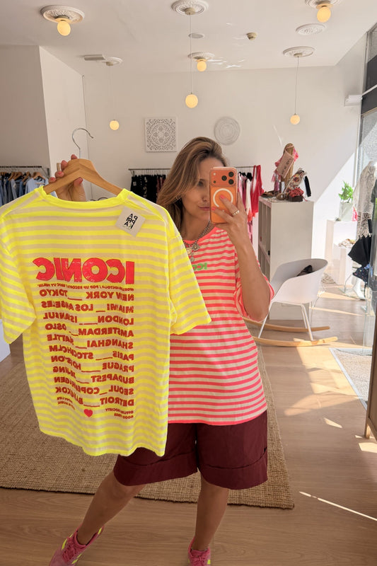 T-shirt Iconic Neon