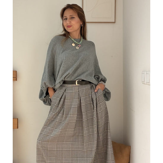 Camisola Poncho Lara – vista 6