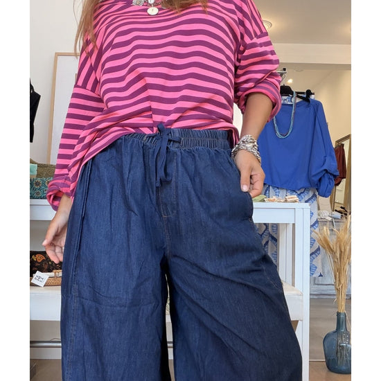 Calças Baggy Dark Jeans – vista 4