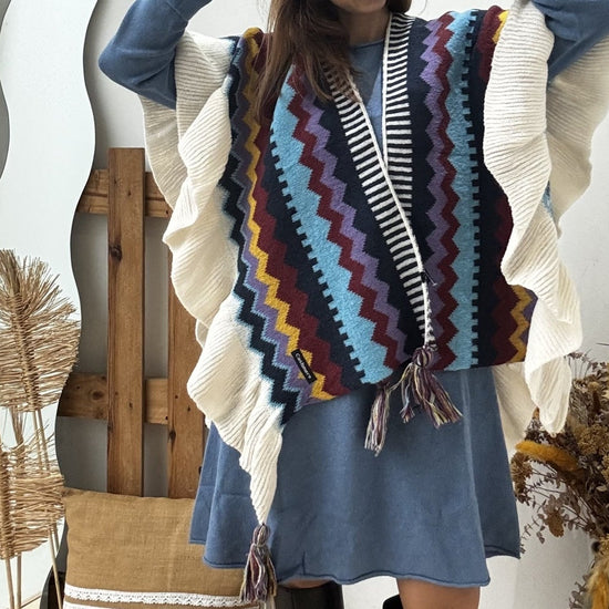 Poncho Caxemira – vista 6