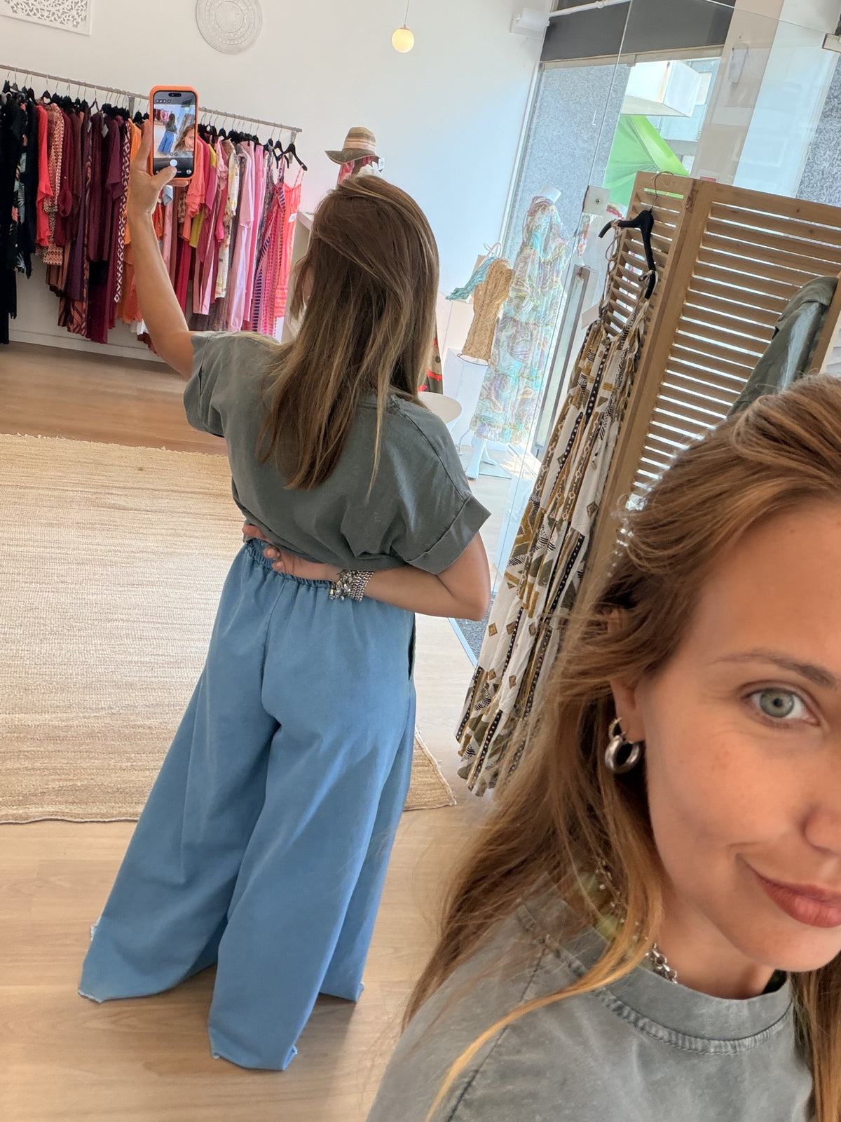 Pantalonas Jeans Leve - Pata de Elefante
