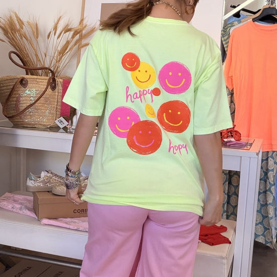 T-shirt Smile Néon