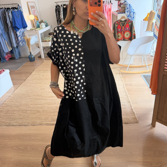 Vestido V neck
