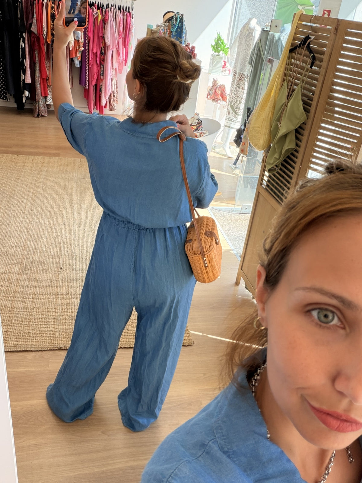Macacão Light Jeans