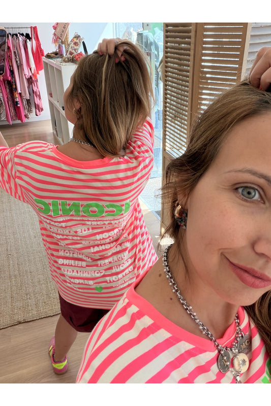 T-shirt Iconic Neon