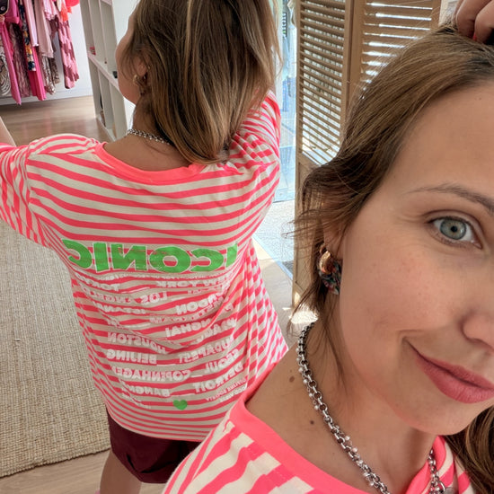 T-shirt Iconic Neon