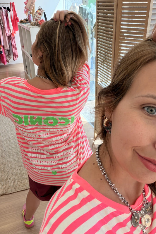 T-shirt Iconic Neon