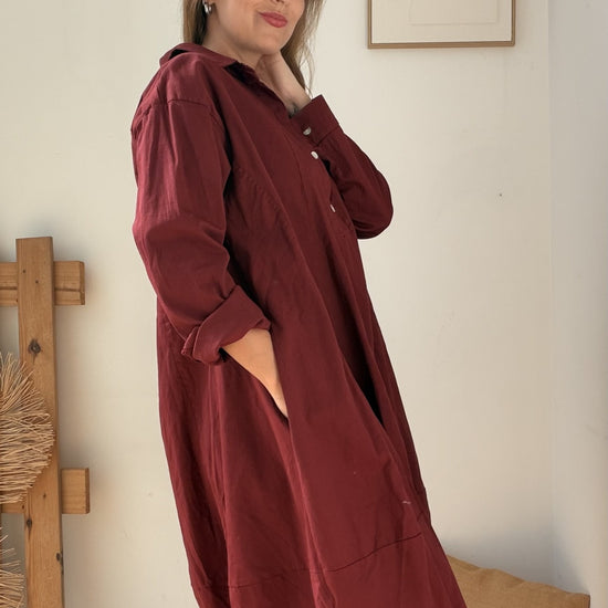 Vestido Ester da Paprika, corpo inteiro