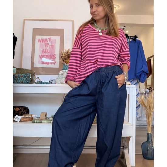 Calças Baggy Dark Jeans – vista 5