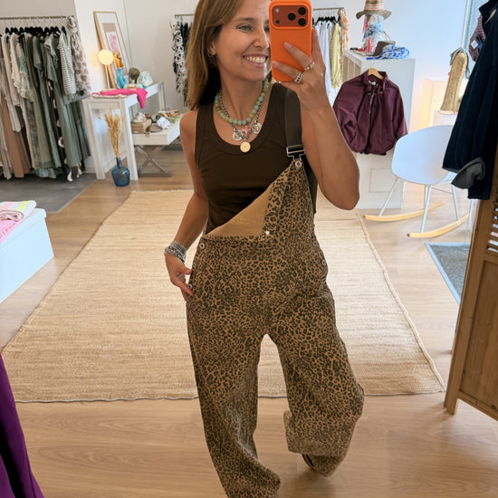 Jardineiras Leopardo