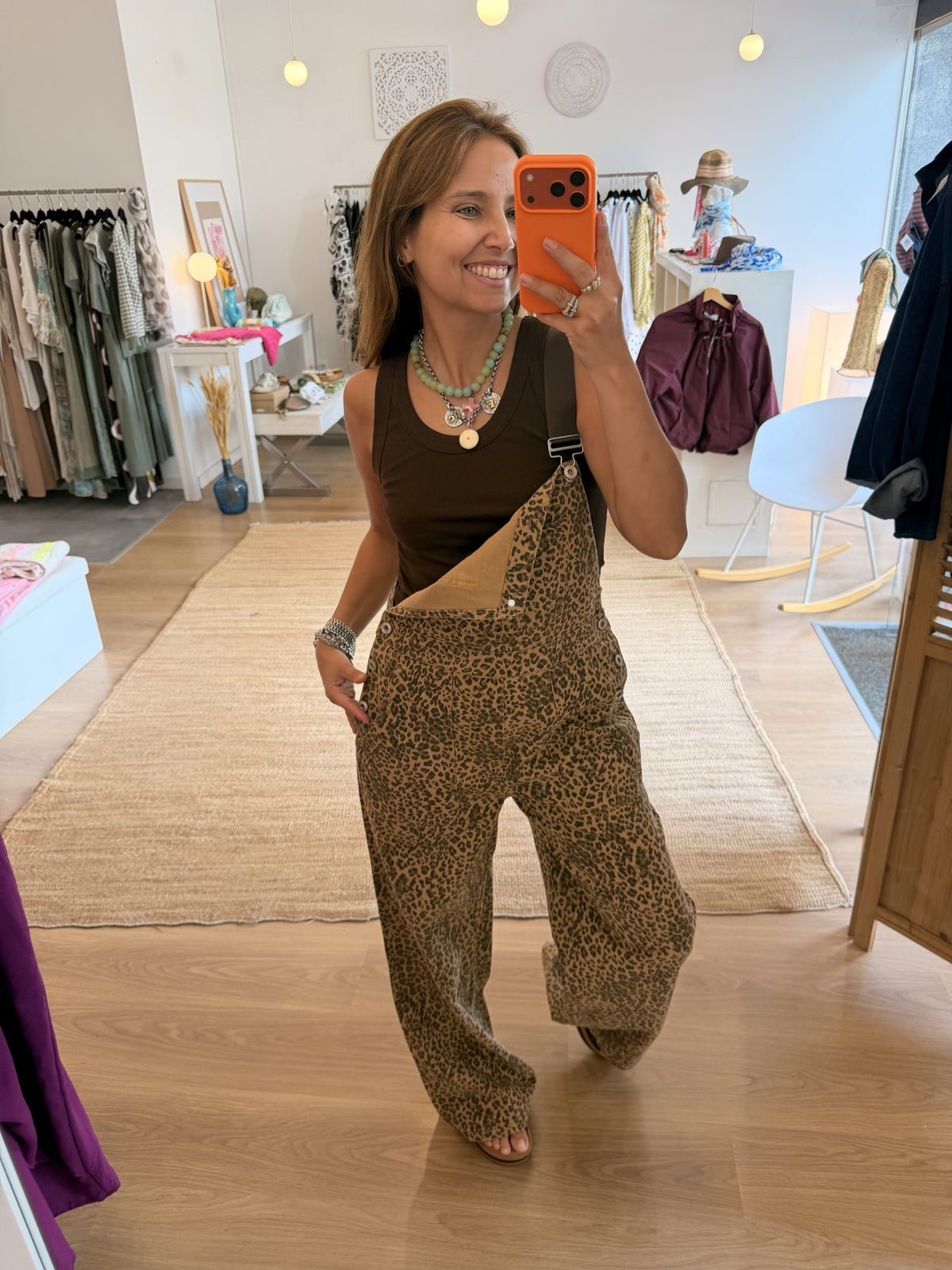 Jardineiras Leopardo