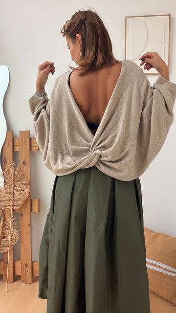 Camisola Cruzada