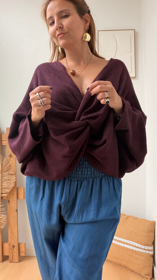 Camisola Cruzada