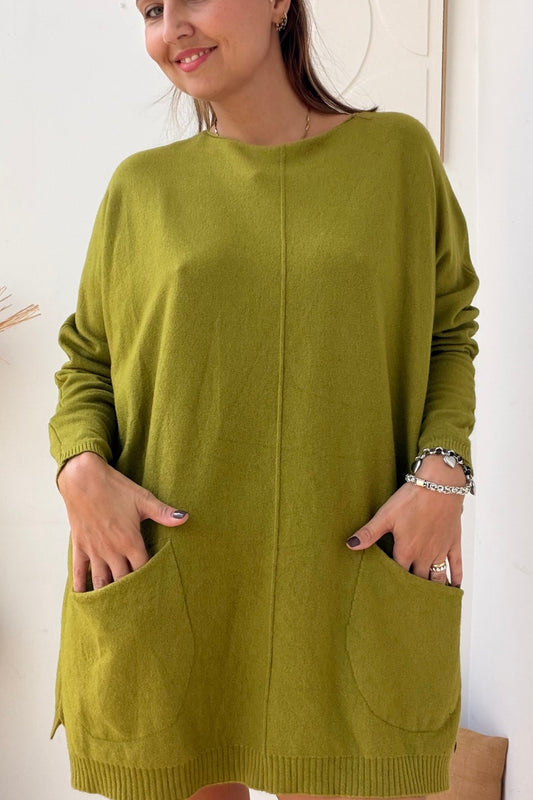 Túnica Bolsitos – Verde