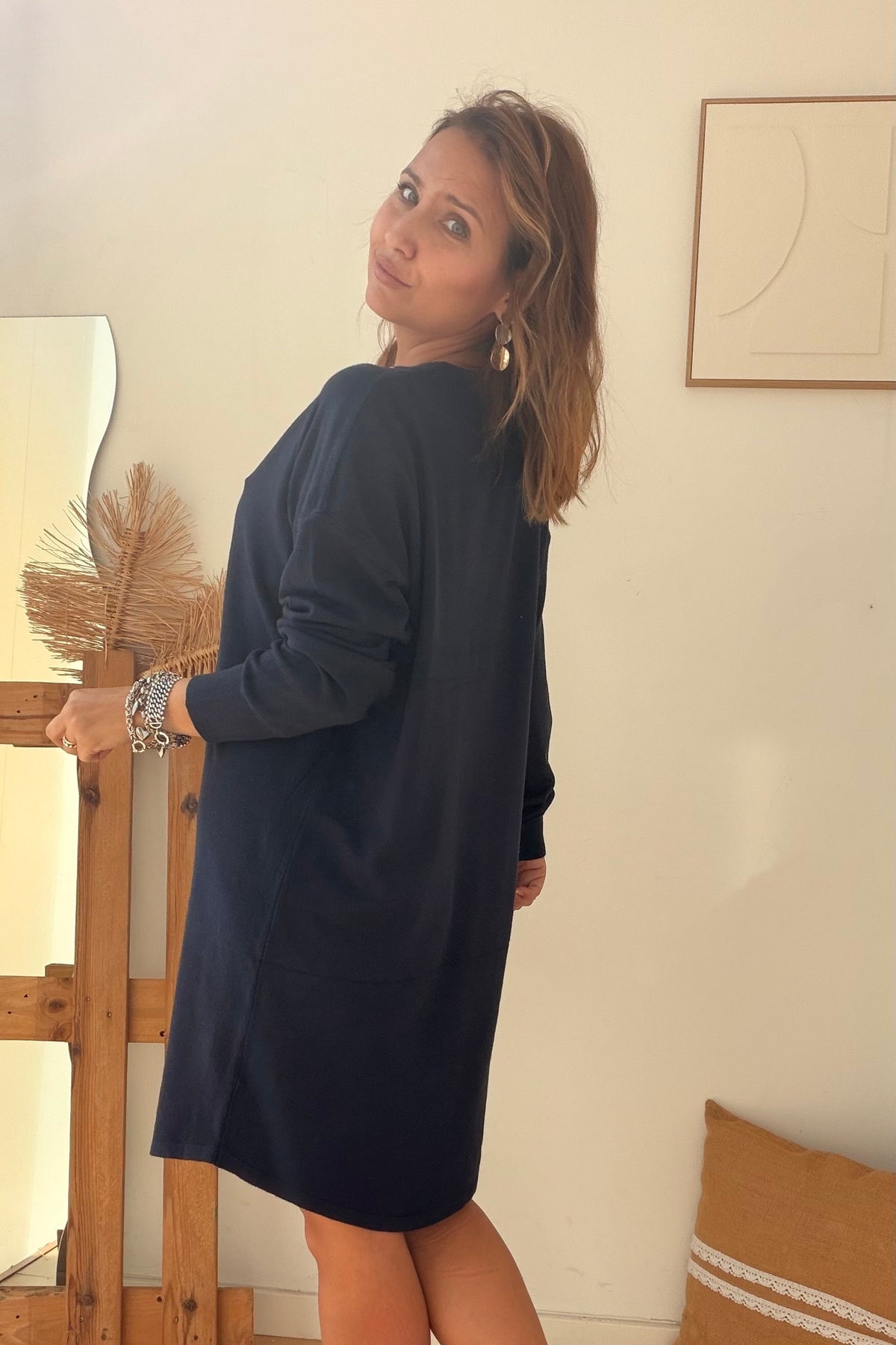 Vestido Malha Premium Basic – vista 3