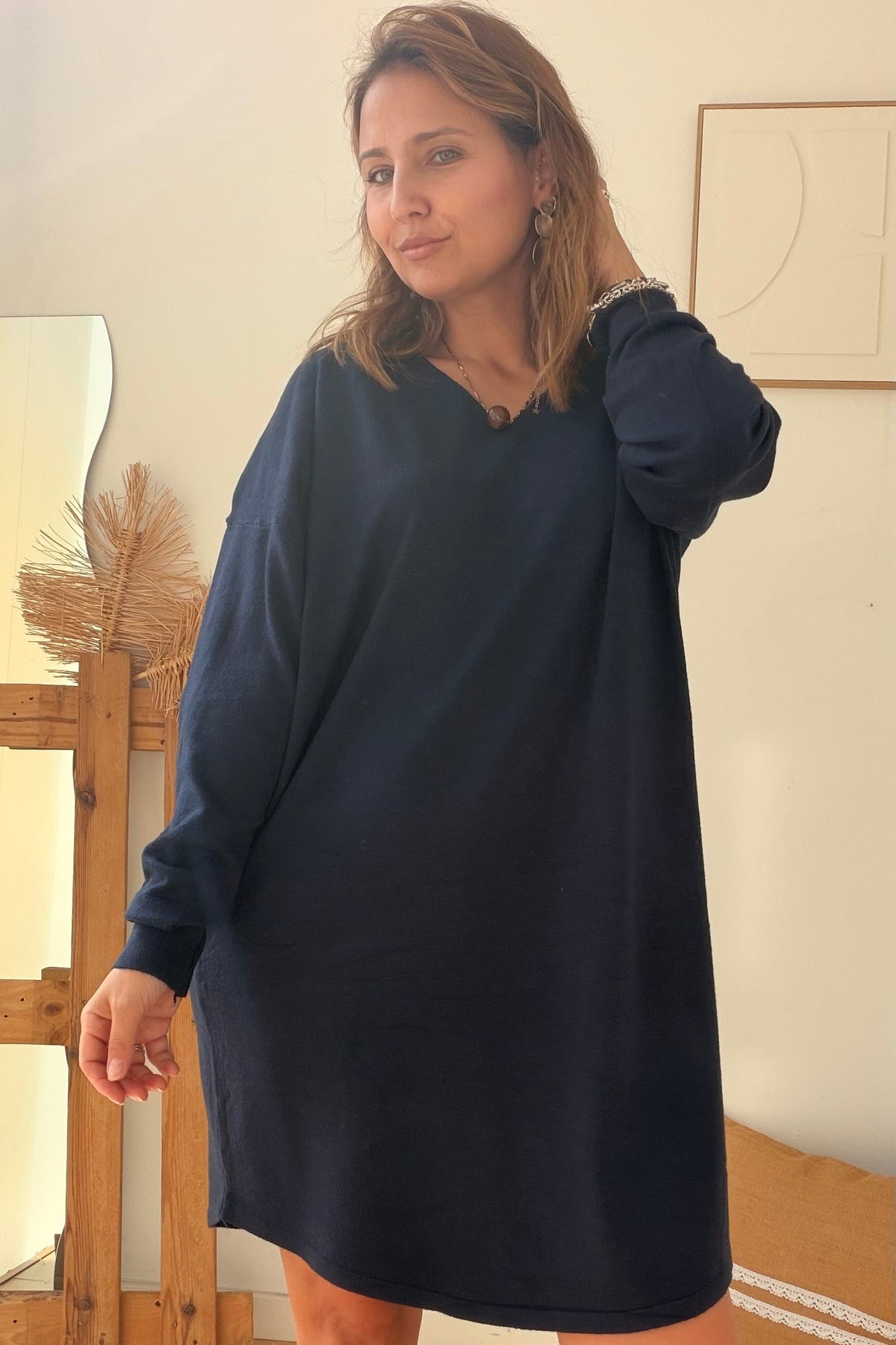 Vestido Malha Premium Basic – vista 2