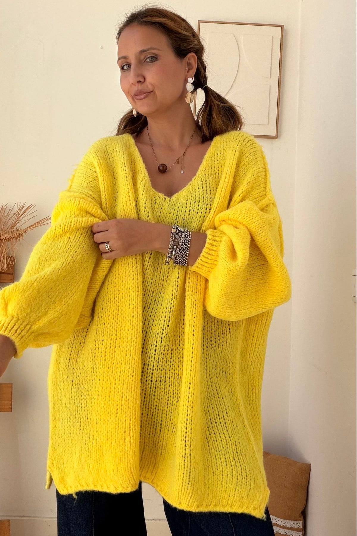 Camisolão Oversize Tricot Fofo – vista 2