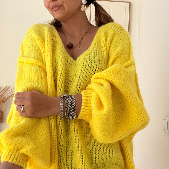 Camisolão Oversize Tricot Fofo – vista 1