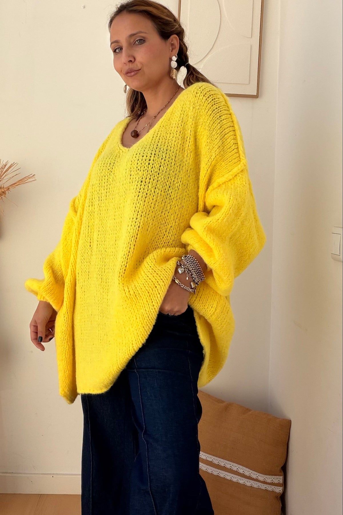 Camisolão Oversize Tricot Fofo – vista 3