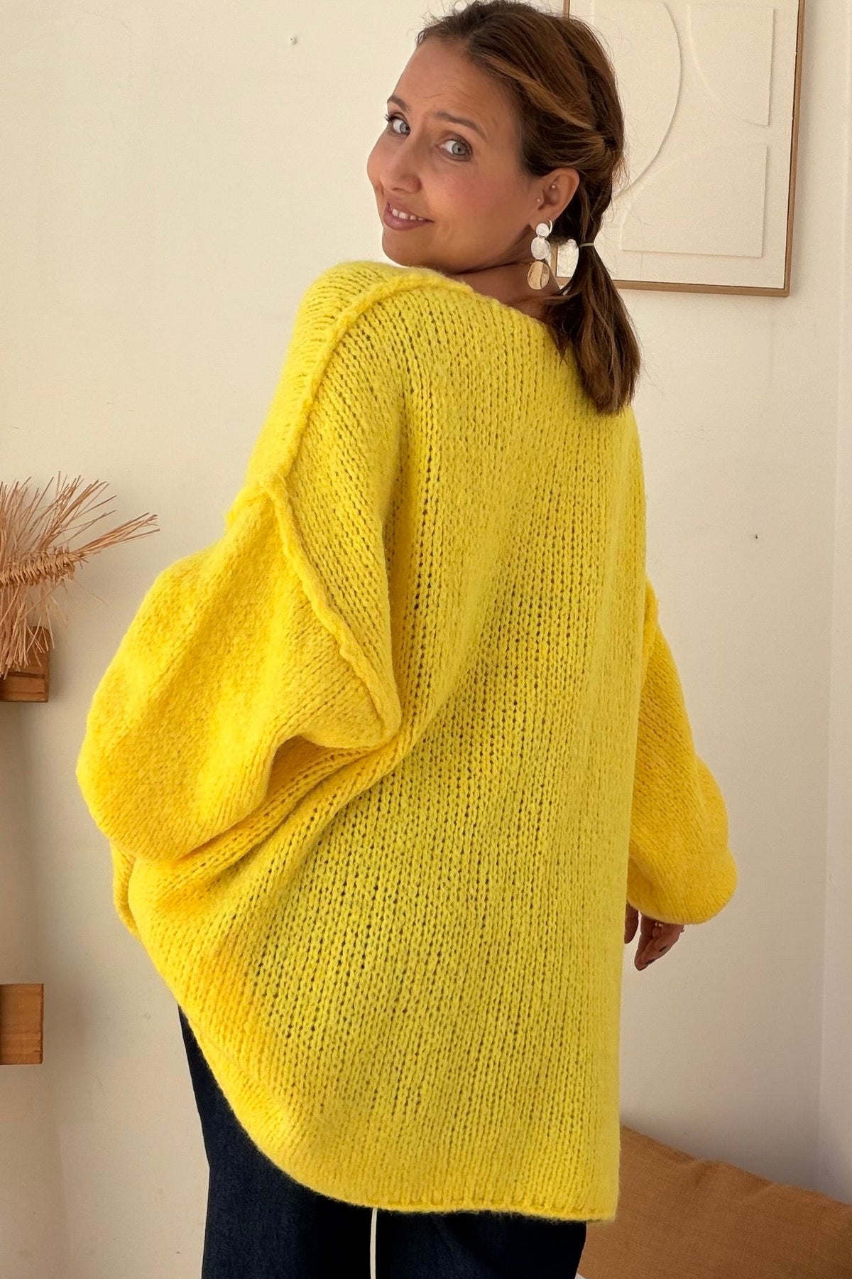 Camisolão Oversize Tricot Fofo – vista 4