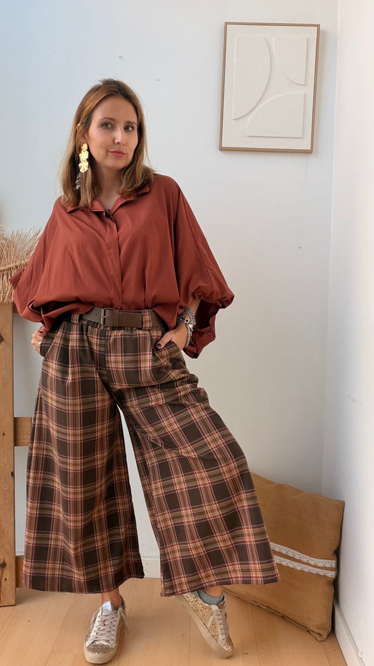 Culottes Tartan
