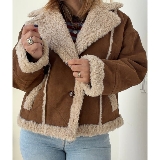Casaco Aviador Teddy Camel – vista 6