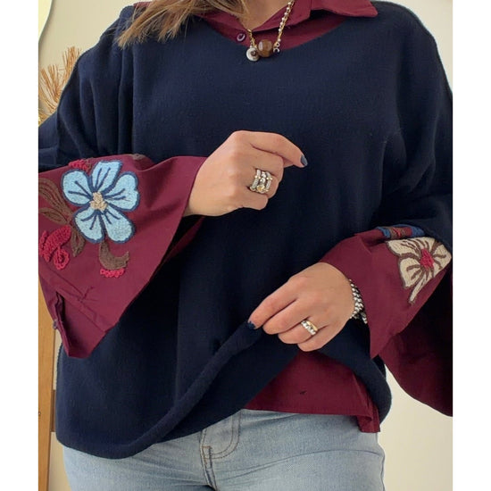 Camisa Bordada Floral – vista 9