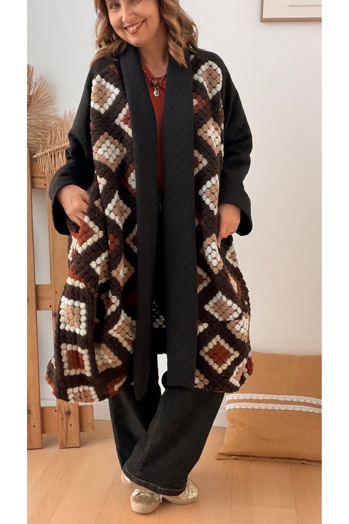 KIMONO CASACO Crochet – vista 3
