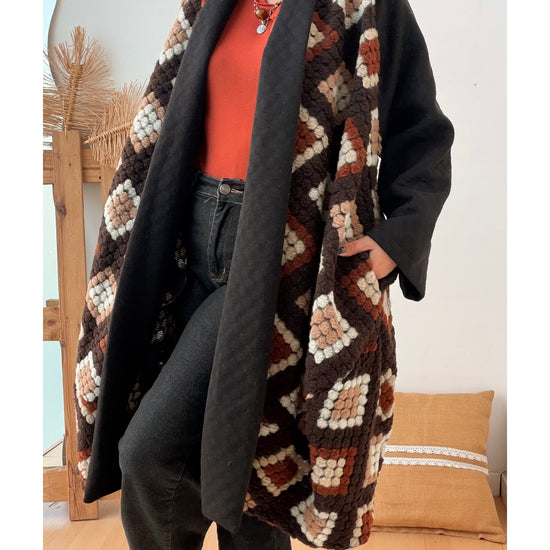 KIMONO CASACO Crochet – vista 2