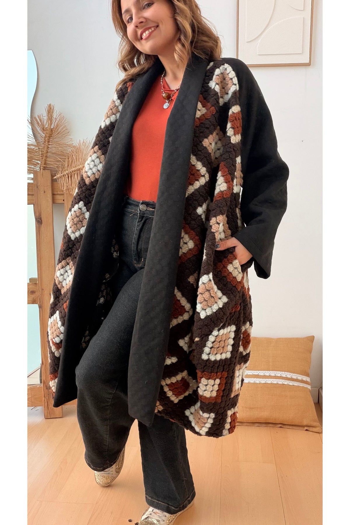KIMONO CASACO Crochet – vista 2