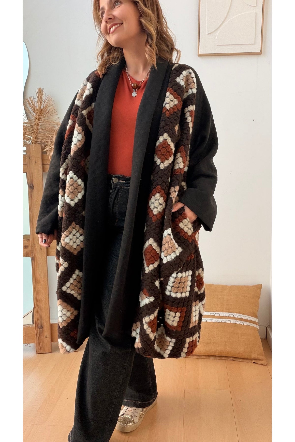 KIMONO CASACO Crochet – vista 1