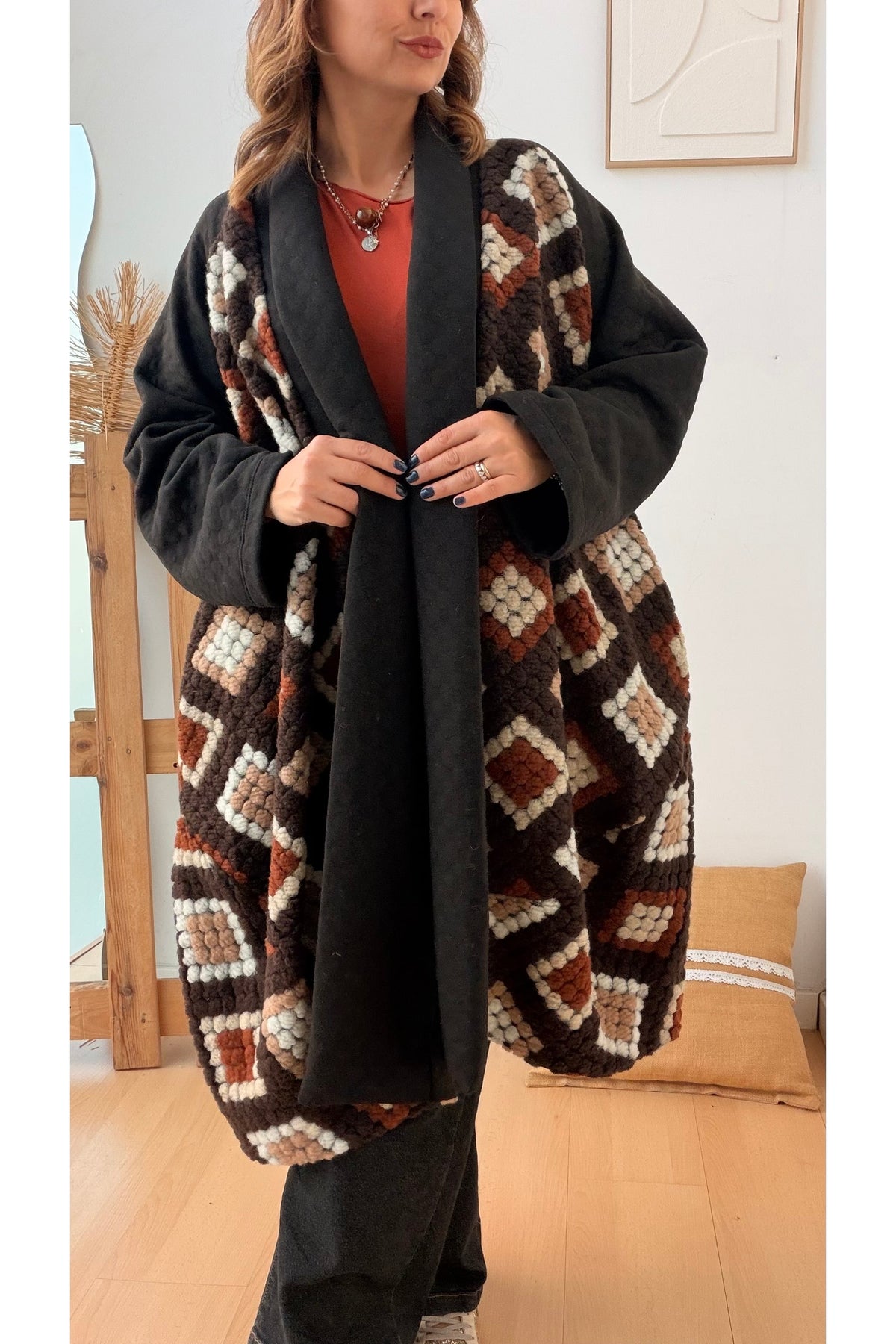 KIMONO CASACO Crochet – vista 5