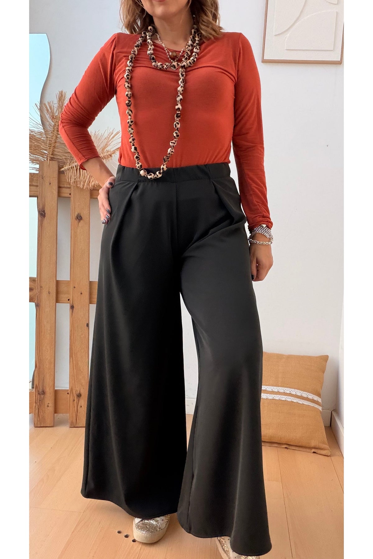 Pantalonas Alfaiate - PAPRIKA – vista 1