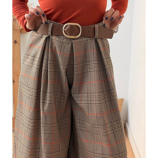 Culottes Gio Tartan com Telha – vista 7