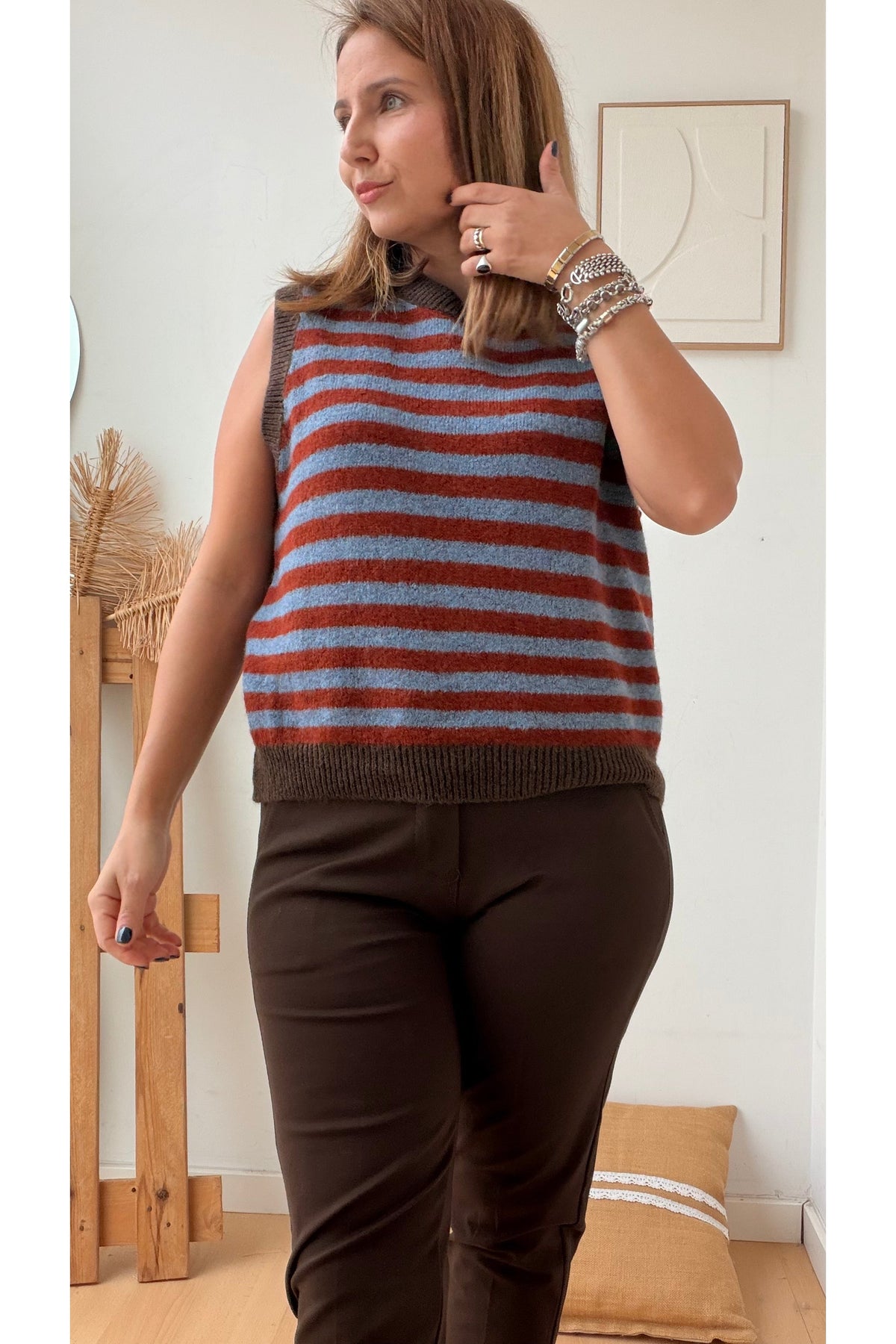 Colete Tricolor – vista 2