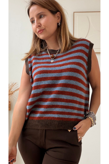Colete Tricolor – vista 1