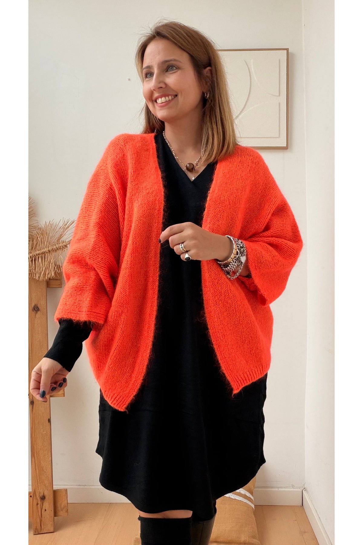 CARDIGAN MOHAIR – vista 1