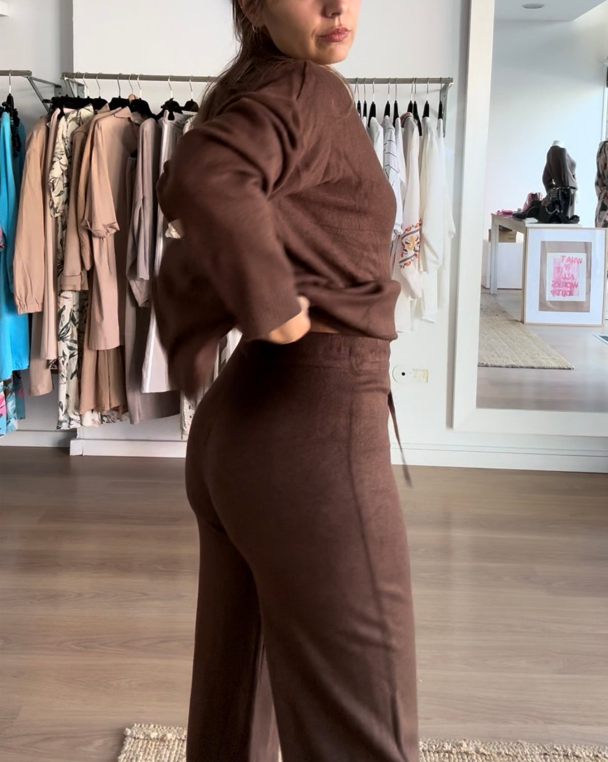 Conjunto de malha Bolsito da Paprika, corpo inteiro