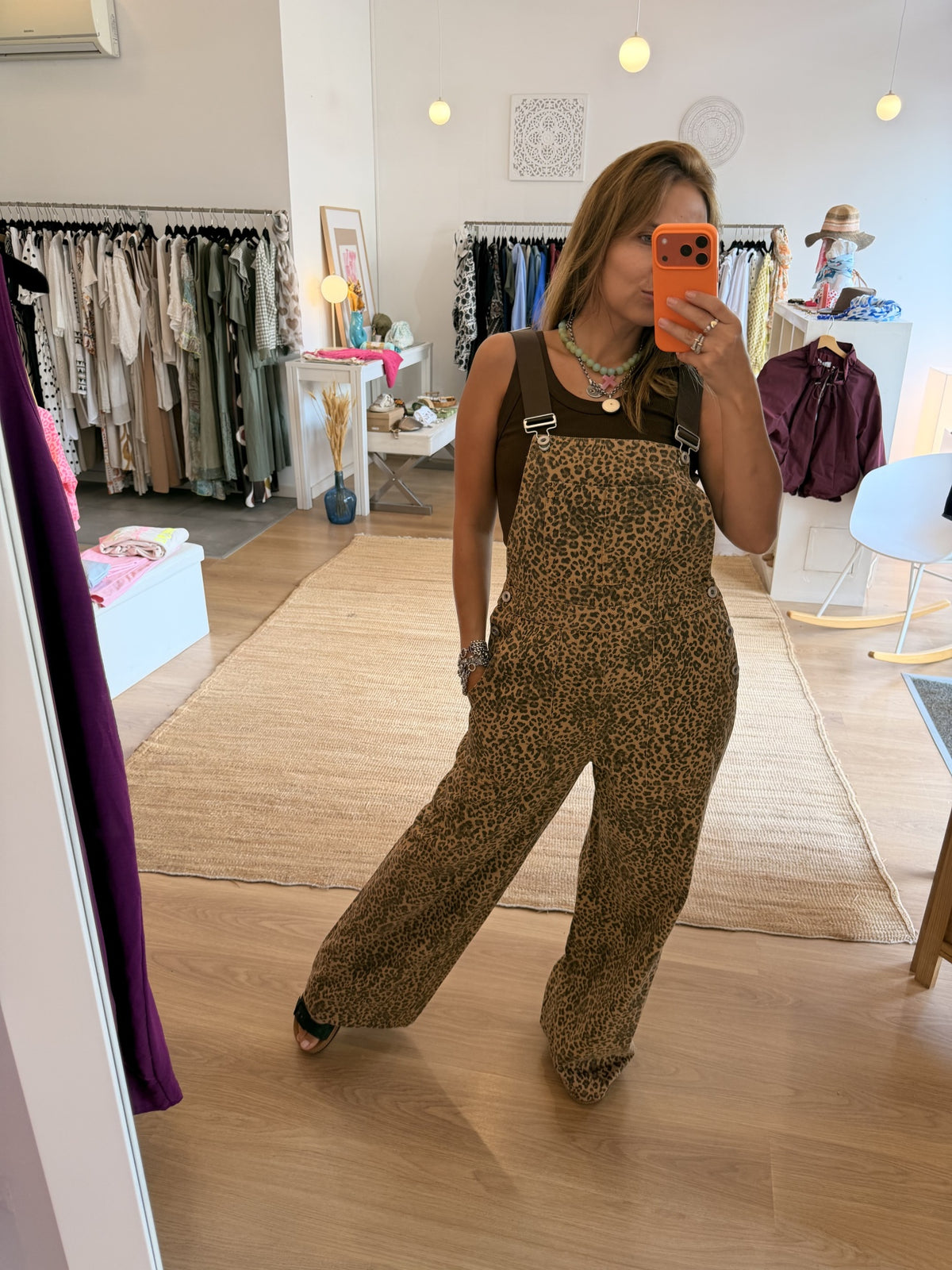 Jardineiras Leopardo